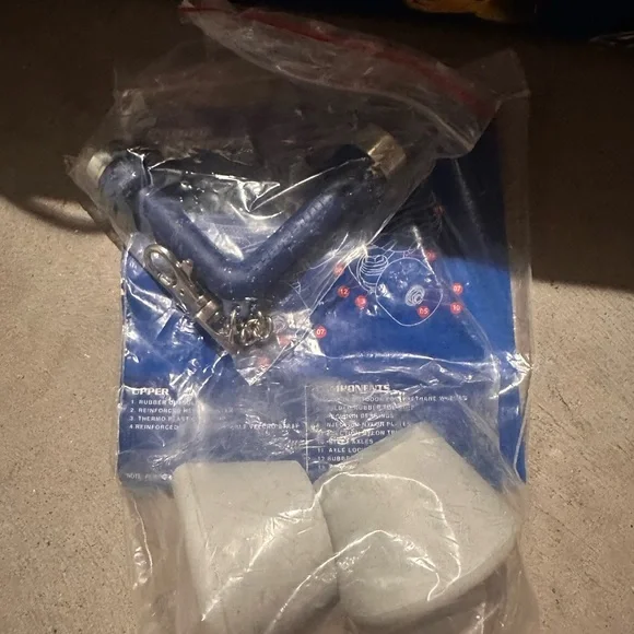 Britney 4-Wheelers Gray and Orange Roller Skates - Picture 7 of 10